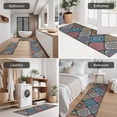 thumbnail image 5 of Multicolor Ethnic Mandala Pattern Kitchen Rugs Sets Of 3,Kitchen Runner Rugs Non Skid Washable,Decorative Kitchen Floor Mats for Kitchen,Sink,Laundry,17"x30"+ 17"x47" + 17"x59", 5 of 6