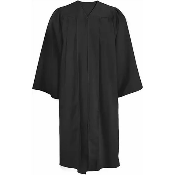 Misscom Matte Adult Robe Academic Regalia for Middle School/High School/University