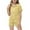 Light Yellow, variant on QUOTAY Toddler Pajamas for Little Baby Girls and Boys Silk Satin Two Piece Set Short Sleeve Button Down Sleepwear and Loungewear Shorts Beige,2-3 Years