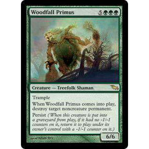 MtG Shadowmoor Rare Woodfall Primus #135