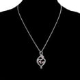 thumbnail image 4 of FENGGHAO Mothers Day European American Diamond Encrusted Heart Pendant Necklace Alphabet Mom Love Jewelry Adjustable Choker Gift, 4 of 7