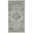 thumbnail image 2 of Nourison Vintage Kashan Vintage Ivory Blue 2' x 4' Area Rug (2x4), 2 of 7
