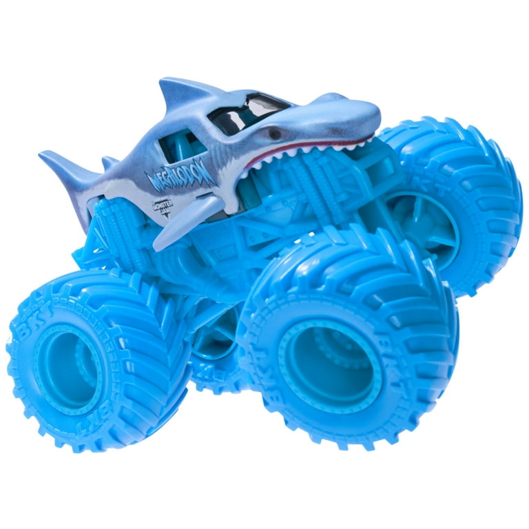 Monster Jam, Megalodon Monster Truck 1:64 Scale Die-Cast Vehicle