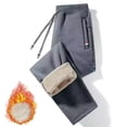 thumbnail image 6 of ZYHARUKO Men Winter Fleece Joggers Pants Sherpas Lined Sweatpants Warm Thick Track Pants Active Athletic Workout Jogger Sweatpant, 6 of 19