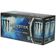 Monster Absolute Zero, 10pk by MONSTER BEVERAGE COMPANY
