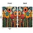 thumbnail image 5 of FORMRS Acrylic Clipboard with Low Profile Clip Standard A4 Letter Size, 12.5" x 9", Red Colorful Flowers with Dots, 5 of 8