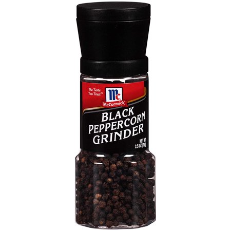 Mccormick Black Peppercorn Grinder  2.5 Oz