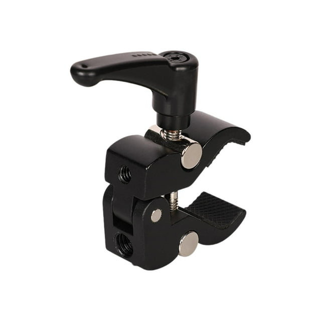 TISHITA Camera Clamp Anti Slip Camera Arm Clamp for Desk Rods DSLR Camera Camera Rig 75mm
