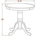 thumbnail image 3 of East West Furniture EST-WBL-TP, Medium, ButterCream and Black, 3 of 6