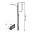 thumbnail image 2 of Unique Bargains 4 Packs M2.5 x 0.45 H2 High Speed Steel Straight Flutes Metric Machine Screw Thread Taps, 2 of 6