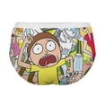 thumbnail image 5 of Rick And Morty Womens Underwear Soft Breathable Brief Lace Panty Stretch Hipster Underpants Ladies Panties 4XL, 5 of 7