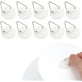 thumbnail image 1 of Ganchos Adhesivos Invisibles, Accesorio De Marco Adhesivo, Colgadores De Cuadros Adhesivos, Soportes De Placas De Pared Adhesivos Invisibles, para Platos, Cuadros, Arte Decorativo, 10, 1 of 5