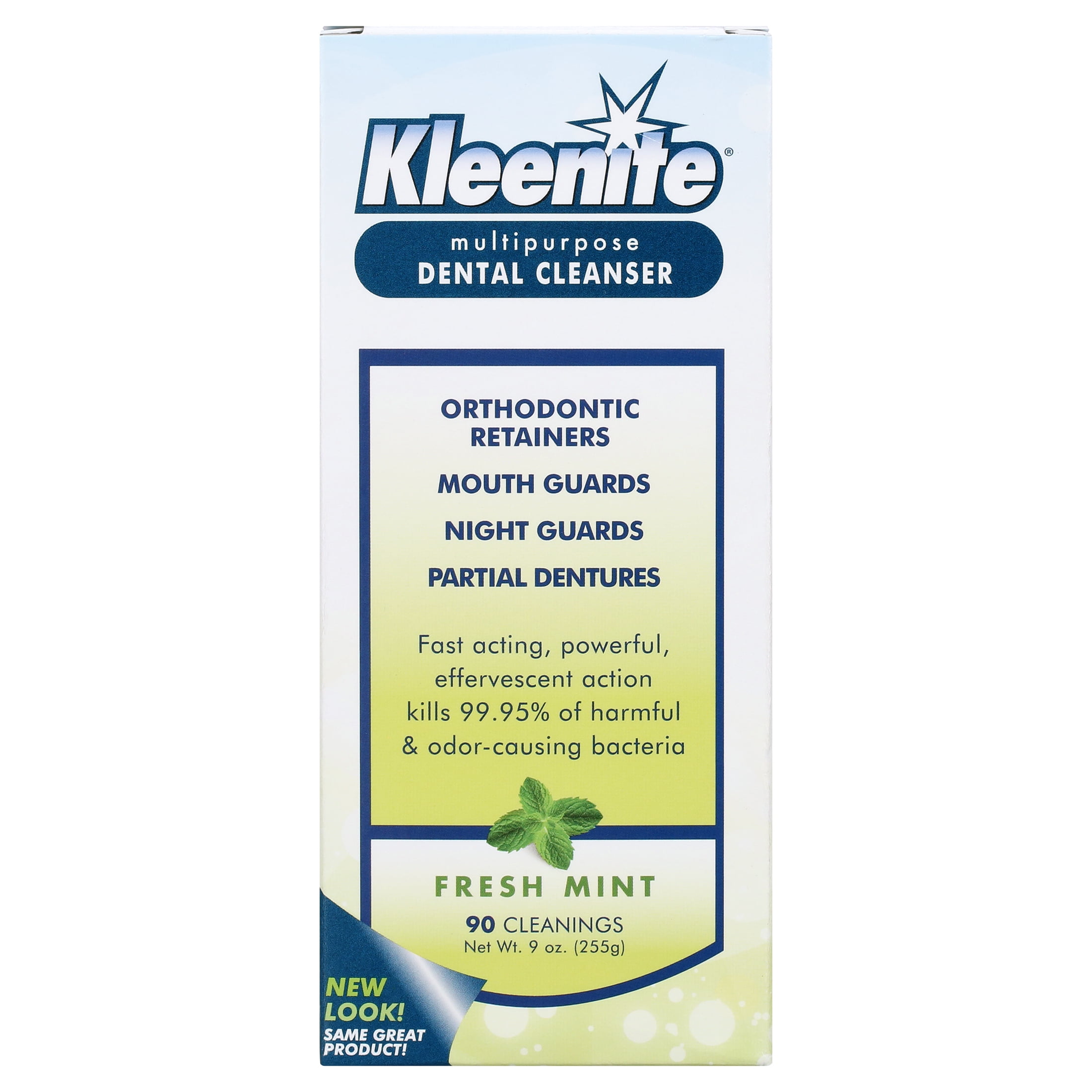 (2 pack) Kleenite Multipurpose Dental Cleaning Formula, Fresh Mint 9 Fl Oz