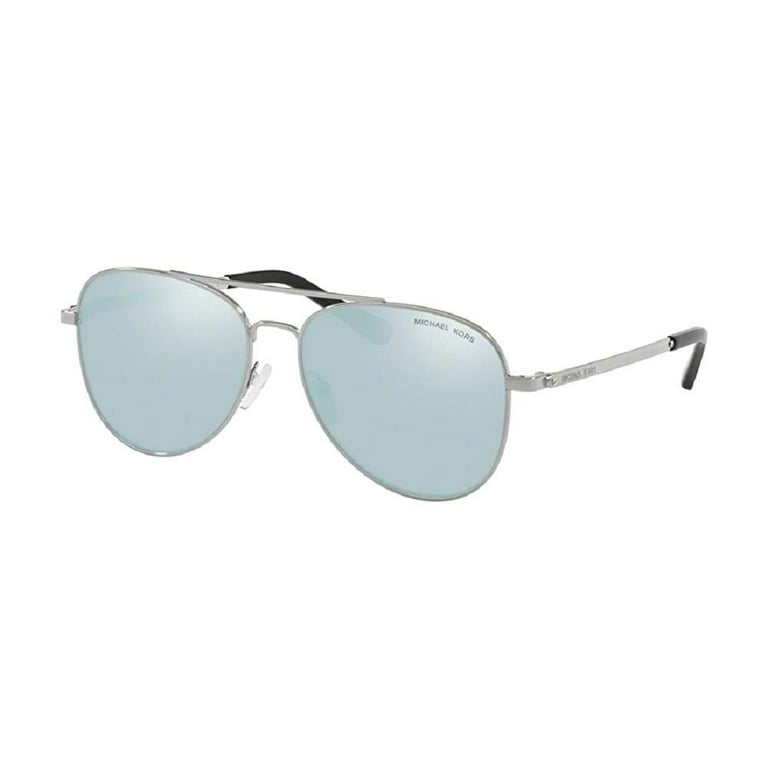 Michael Kors MK1045 SAN DIEGO Aviator 11536J 56M Silver Powder