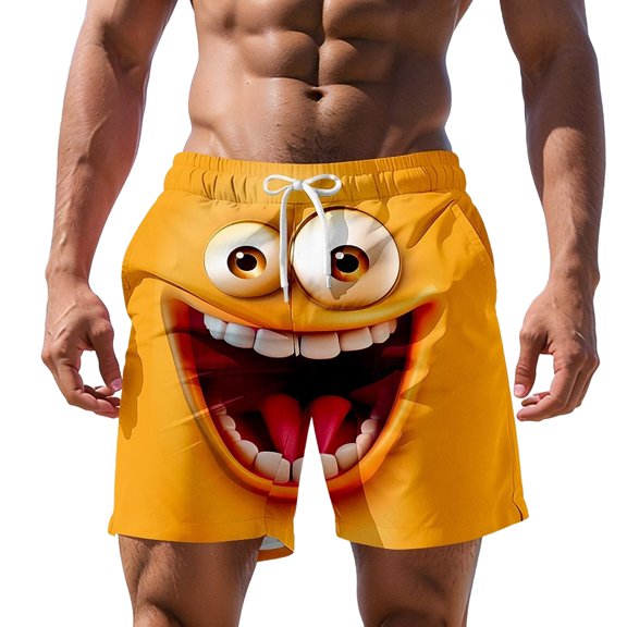 RMGVDSD Mens Shorts Graphic Breathable Beach Shorts For Men Lightweight Summer Drawstring Elastic Waist Casual Shorts With Pocket Men's Casual Shorts