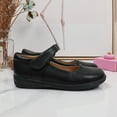 thumbnail image 4 of Gyratedream Girl's Mary Jane School Uniform Shoes Strap Dress Uniform Flats Low Heel Princess Ballet Flats, 4 of 9