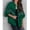Green, variant on Baqcunre Womens Winter Coats Women's Tassel Single Breasted Solid Color Lapel Coat Long Sleeve Shirt Jacket Womens Jacket Womens Fall Fashion 2023 Black L