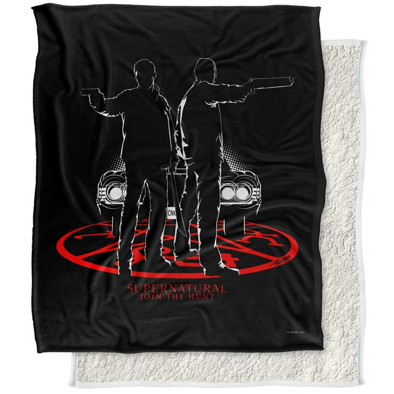 Supernatural throw 2025 blanket