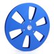 thumbnail image 3 of WDOplteas Estante Reproductor Carrete Cinta 7 Pulgadas Y 6 Agujeros para Studer ReVox /TEAC/BASF (azul), 3 of 9