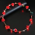 thumbnail image 1 of opvise LED Light Garland Girls Women Birthday Party Concert Headband Green, 1 of 8