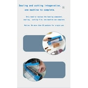 INTSUPERMAI 16 Hand Impulse Heat Sealer Poly Bag Sealing Machine