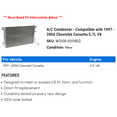 thumbnail image 2 of A/C Condenser - Compatible with 1997 - 2004 Chevy Corvette 5.7L V8 1998 1999 2000 2001 2002 2003, 2 of 2