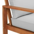 thumbnail image 5 of Alaterre Furniture Grafton Eucalyptus Wood 4-Piece Set with 2 Chairs, Bench and Cocktail Table, Natural, 5 of 10