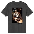 thumbnail image 4 of The Goonies Skull Pirate Holding Treature Charcoal Heather Gray Men's T-Shirt-Small, 4 of 6