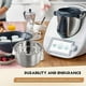 thumbnail image 4 of steamer accessory for thermomix tm6 tm5 stainless steel, 4 of 5