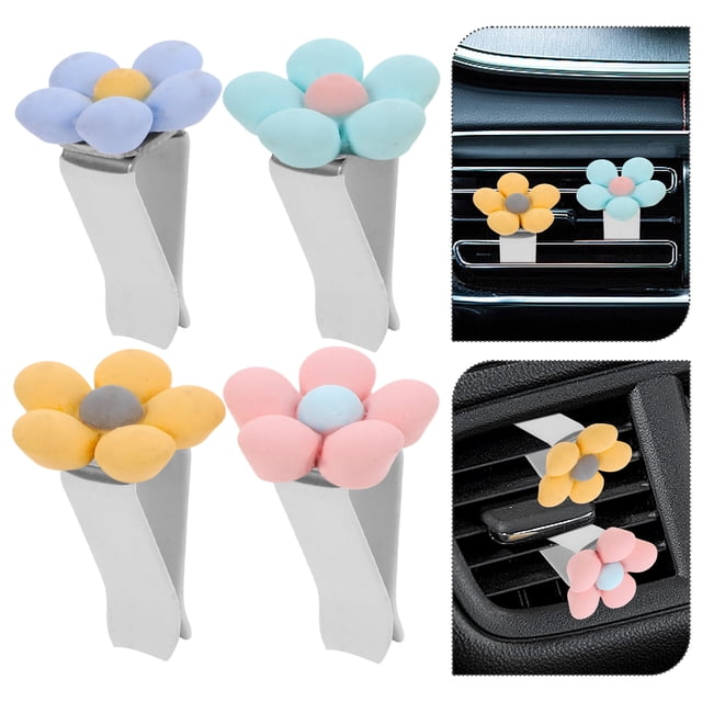 unbranded 4Ud Pinzas De Ventilación Para Auto En Material ABS Con Estilo Único Y