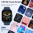thumbnail image 4 of Reloj inteligente Nerunsa P66D Bluetooth Call IP68 a prueba de agua, 4 of 7