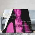 thumbnail image 2 of Super Soft Flannel Throw Lil Peep Blanket 50"X40" For Bed, Sofa, Camping, Cold Cinema Or Travel,Gift For Your Family And Friend, 2 of 4
