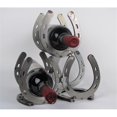 thumbnail image 1 of Metrotex Designs 26017 3-Bottle Horseshoe Pyramid Wine Rack, 1 of 1