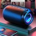 thumbnail image 1 of Mefallenssiah Bluetooth 5.0 Mini Audio Coloré Portable Extérieur Subwoofer Surround Sound Hifi Haut-Parleur, 1 of 9