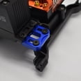 thumbnail image 4 of Base de Montaje de Servo de Dirección Delantera YONGSHENG Metal para Coche Scx6 1/6 RC Azul, 4 of 5