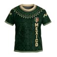 thumbnail image 3 of 2026 New Mexico Soccer Jersey Boys, Mexican Jersey Soccer T-Shirt, Soccer Jersey 2D Graphic Crew Neck Short Sleeve Football Tee, Casual Daily Sport Top for Kids, 3 of 9