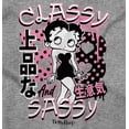 thumbnail image 2 of Kanji Betty Boop Classy and Sassy Zip Hoodie Sweatshirt Women Brisco Brands M, 2 of 5