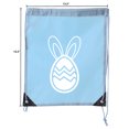 thumbnail image 2 of Easter Basket Bags, Bulk Drawstring Backpacks, Party Favor Goody Bags for Easter, 2 of 2