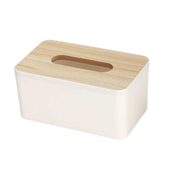 Ikohbadg Scandinavian Tissue Box Cover, Composite Board Drawer Box for Living Room, Coffee Table, Office, Bathroom, and Nightstand, Clean and Modern Design for Easy Tissue Access