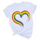 thumbnail image 4 of Fiudx Ofertas Del Día Camiseta de Manga Corta Holgada con Cuello Redondo y Estampado Informal a La Moda para Mujer, 4 of 5