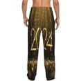 thumbnail image 3 of Balery Men'S 2024 Happy New Year Pants,Sleepwear Pants,Pajama Pants,Pj Bottoms Drawstring And Pockets-Medium, 3 of 9