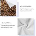 thumbnail image 4 of Coolnut Leopard Print Towels 3 Pack Bath Towels for Bathroom Set Soft Cotton Highly Absorbent Lightweight & Quickdry Towel Set 1 Bath Towel,1 Hand Towel,1 Washclothe Wash cloth, 4 of 6