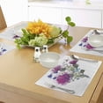 thumbnail image 4 of Ambesonne Dragonfly Place Mats Set of 4, Summer Meadow Herbs, Standard Size, Multicolor, 4 of 6