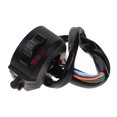 thumbnail image 1 of unbranded Interruptor Multifunción Para Motocicleta Con Controles Integrados Y Luz De Spotlight, 1 of 8
