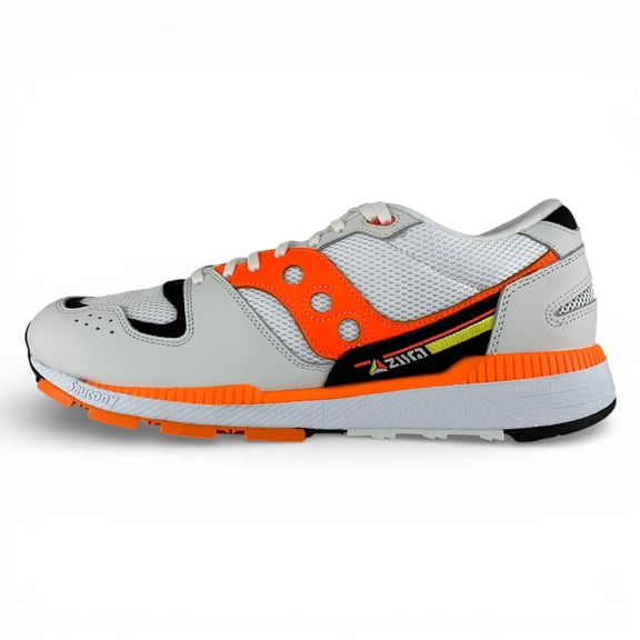 Saucony Azura OG White Orange Men's Shoes Sneakers S71024-1, Men's U.S. Shoe Size 9.5