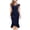 W-Blue, variant on Summer Dresses For Women 2026 V Neck Sleeveless Asymmetrical For Flowy Party Outfit Elegant Wear One Size Yellow