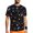 1, variant on T Shirt For Men Moon And Stars Gym T-Shirt Summer Galaxy Print Classic Harajuku Tee Shirt For Man Gr