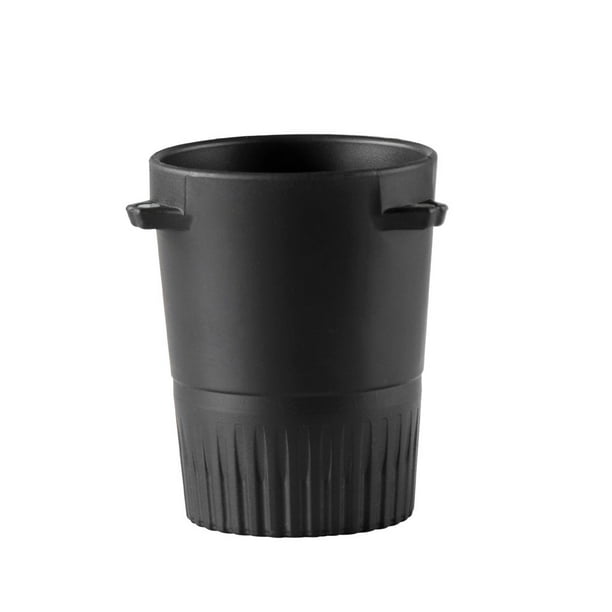 Toystoory Taza dosificadora, taza para olfatear, suministros de café, sin rebabas, tarro de polvo de estilo Simple decorativo profesional, a Juegos de servir café y té 58 mm/negro