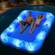 thumbnail image 1 of Tumbona hinchable DeepRBetter para piscina, con luces, 205 x 152 cm, 1 of 7