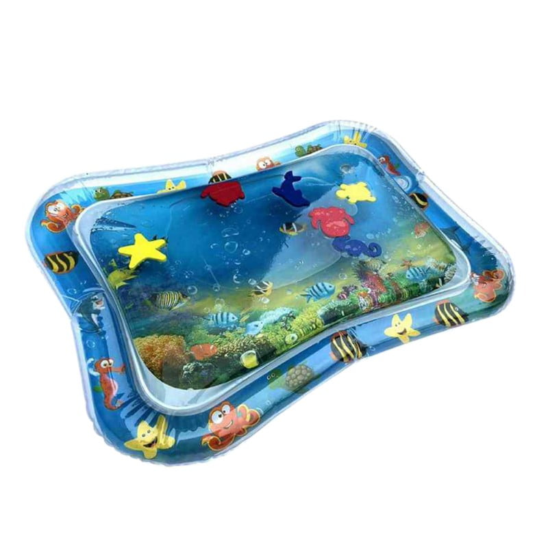 Inflatable Tummy Time Premium Water Mat for Infants and Toddlers Perfect Fun time Play Activity